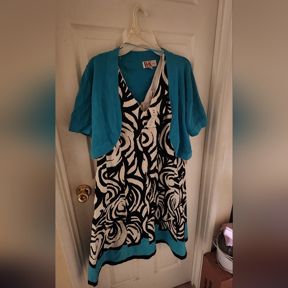 Two piece A-line dress